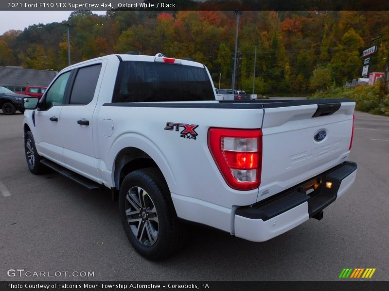 Oxford White / Black 2021 Ford F150 STX SuperCrew 4x4