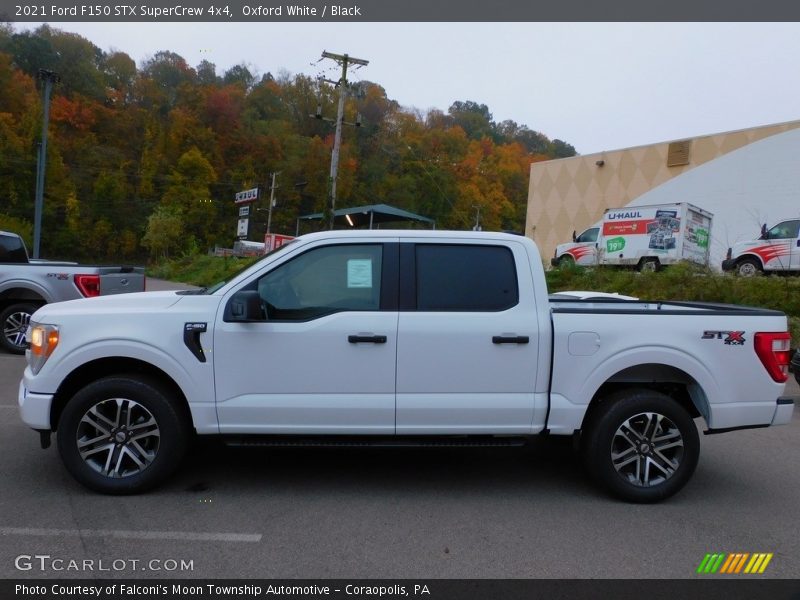 Oxford White / Black 2021 Ford F150 STX SuperCrew 4x4
