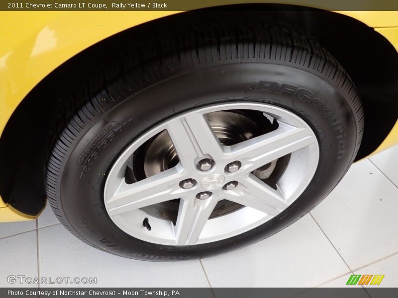 Rally Yellow / Black 2011 Chevrolet Camaro LT Coupe