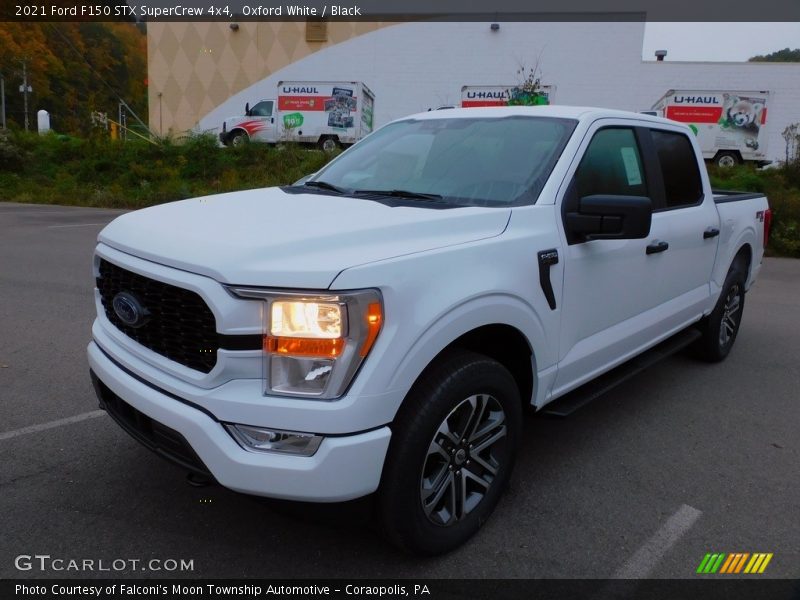 Oxford White / Black 2021 Ford F150 STX SuperCrew 4x4