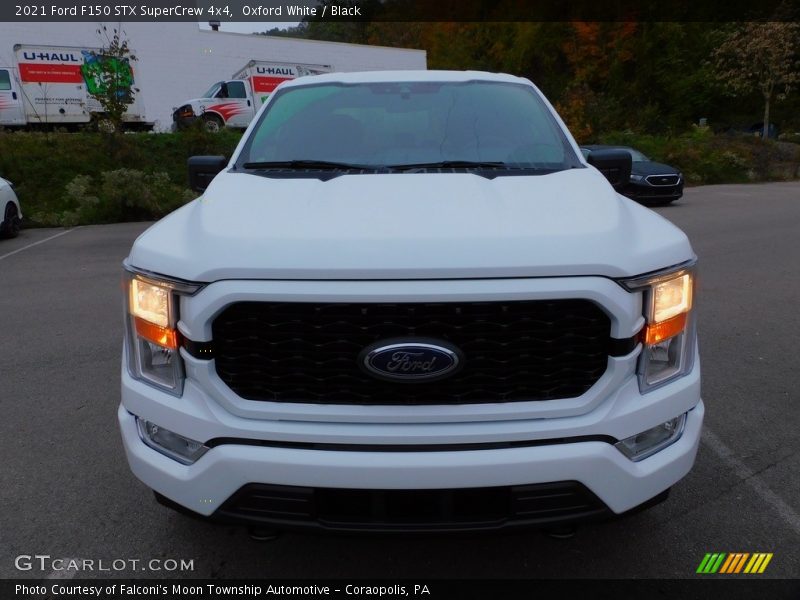 Oxford White / Black 2021 Ford F150 STX SuperCrew 4x4