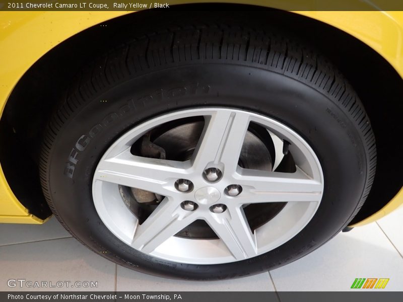 Rally Yellow / Black 2011 Chevrolet Camaro LT Coupe