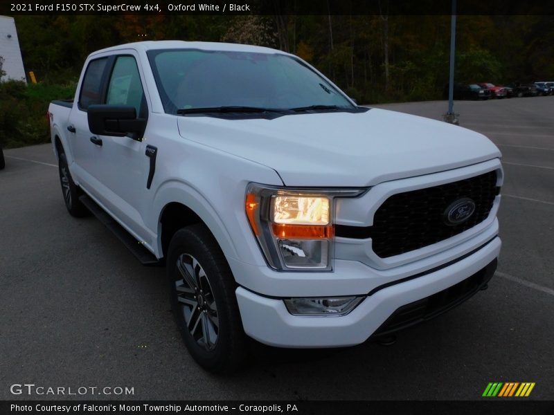 Oxford White / Black 2021 Ford F150 STX SuperCrew 4x4