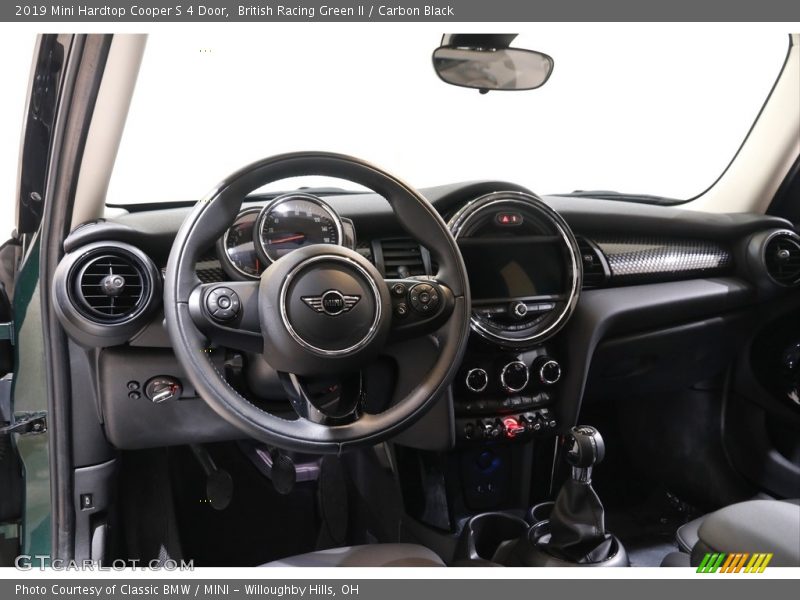 British Racing Green II / Carbon Black 2019 Mini Hardtop Cooper S 4 Door