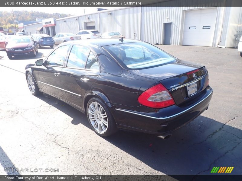 Iridium Silver Metallic / Cashmere 2008 Mercedes-Benz E 350 4Matic Sedan