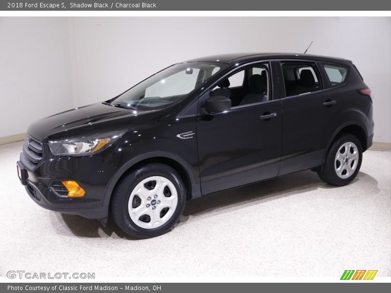 Shadow Black / Charcoal Black 2018 Ford Escape S