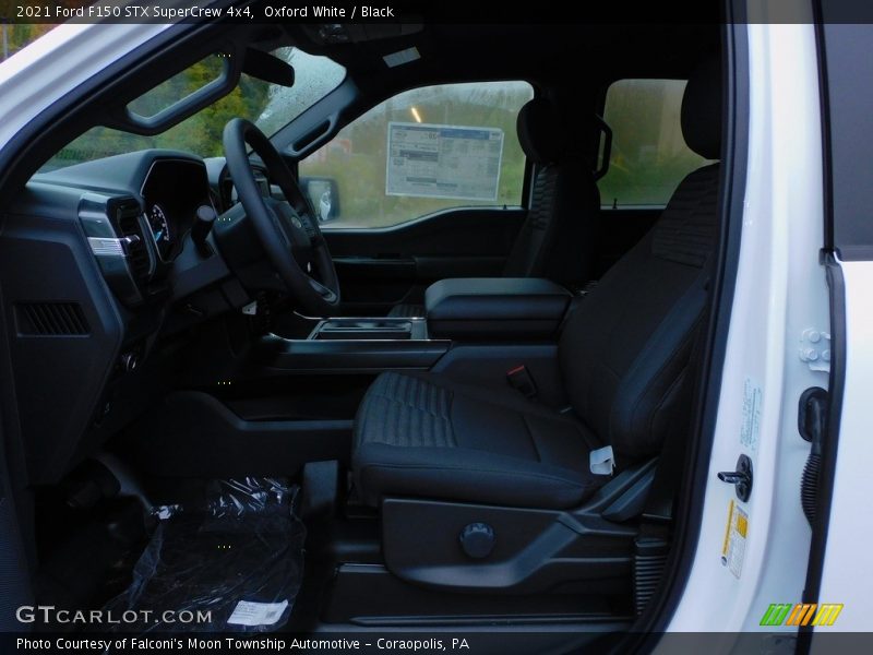 Oxford White / Black 2021 Ford F150 STX SuperCrew 4x4