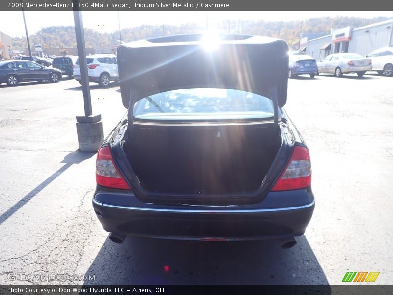 Iridium Silver Metallic / Cashmere 2008 Mercedes-Benz E 350 4Matic Sedan