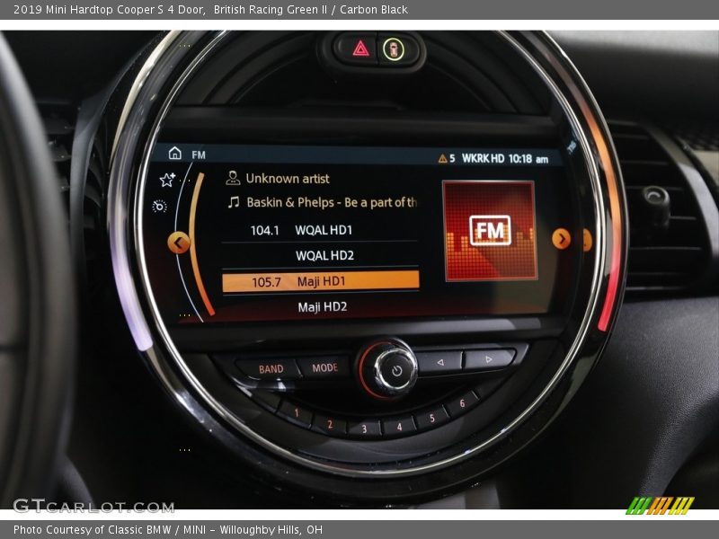 British Racing Green II / Carbon Black 2019 Mini Hardtop Cooper S 4 Door