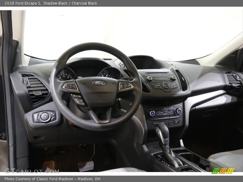 Shadow Black / Charcoal Black 2018 Ford Escape S