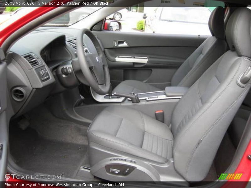 Passion Red / Off Black 2008 Volvo C30 T5 Version 2.0