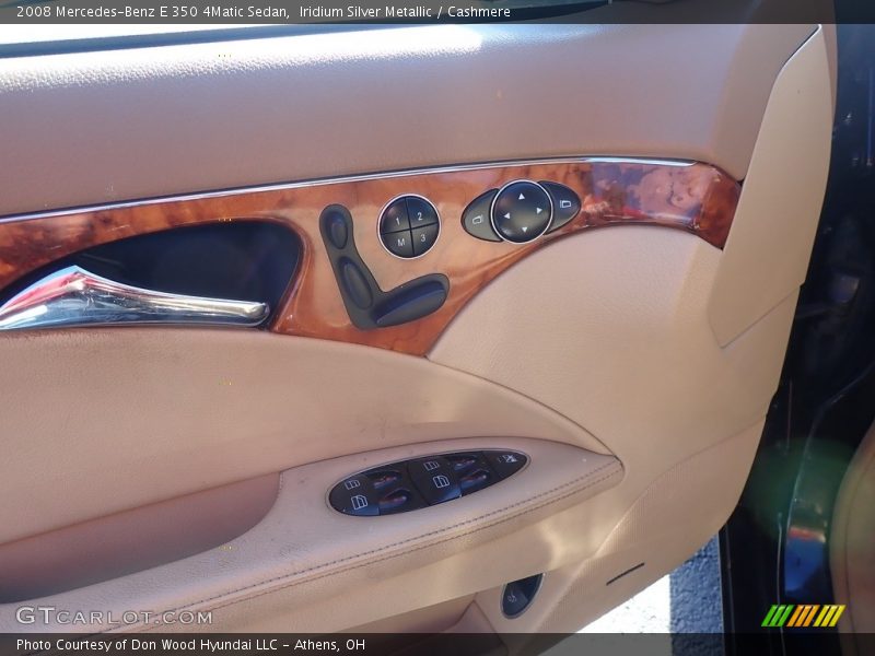 Iridium Silver Metallic / Cashmere 2008 Mercedes-Benz E 350 4Matic Sedan