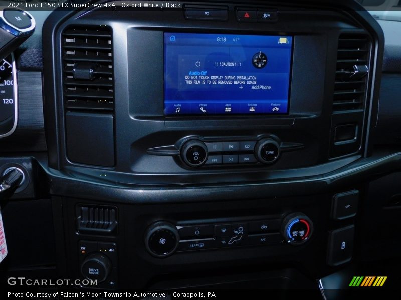Oxford White / Black 2021 Ford F150 STX SuperCrew 4x4
