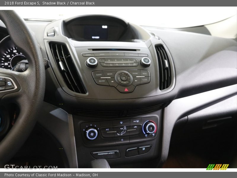 Shadow Black / Charcoal Black 2018 Ford Escape S