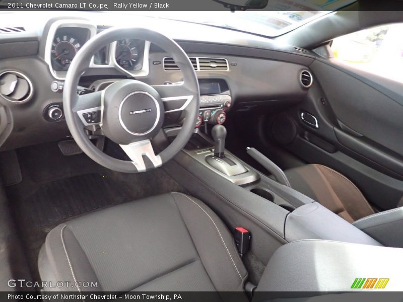 Rally Yellow / Black 2011 Chevrolet Camaro LT Coupe