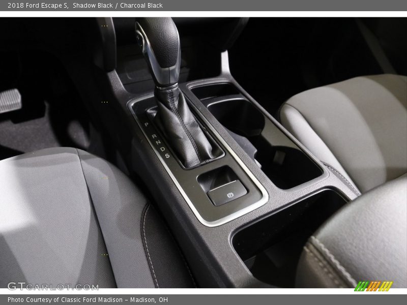 Shadow Black / Charcoal Black 2018 Ford Escape S