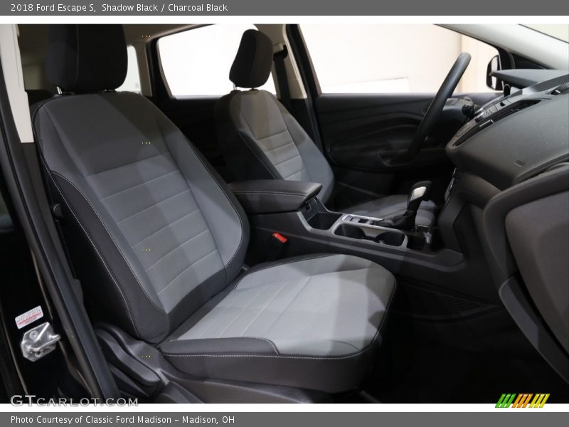 Shadow Black / Charcoal Black 2018 Ford Escape S