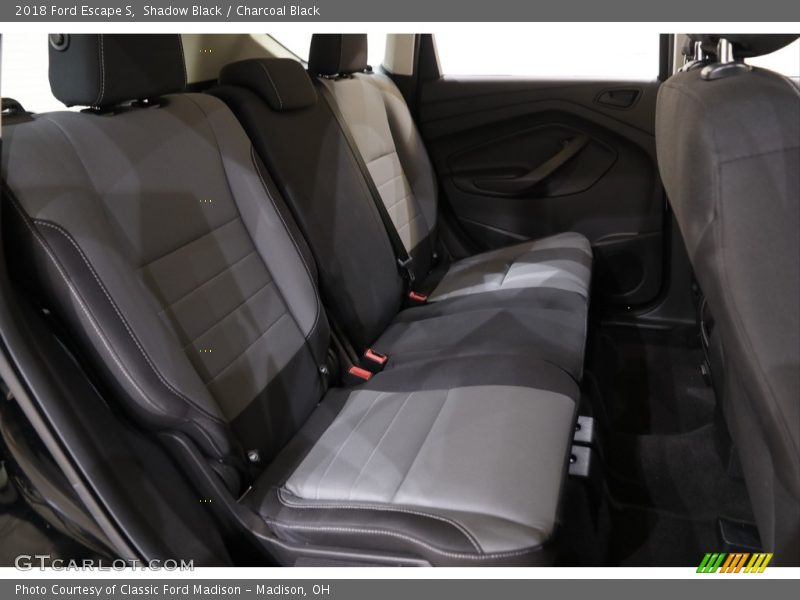 Shadow Black / Charcoal Black 2018 Ford Escape S