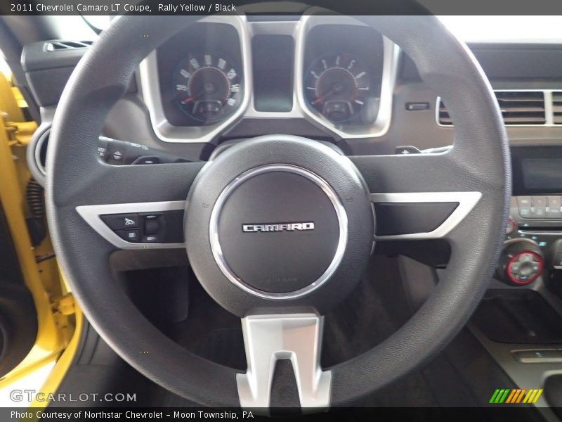 Rally Yellow / Black 2011 Chevrolet Camaro LT Coupe
