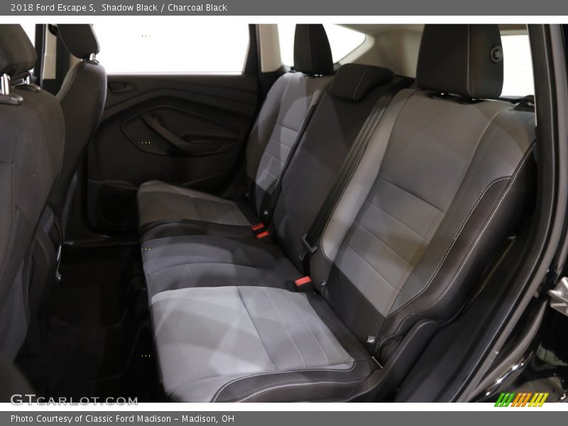 Shadow Black / Charcoal Black 2018 Ford Escape S