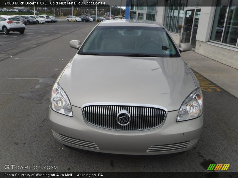 Gold Mist Metallic / Cocoa/Shale 2008 Buick Lucerne CXL