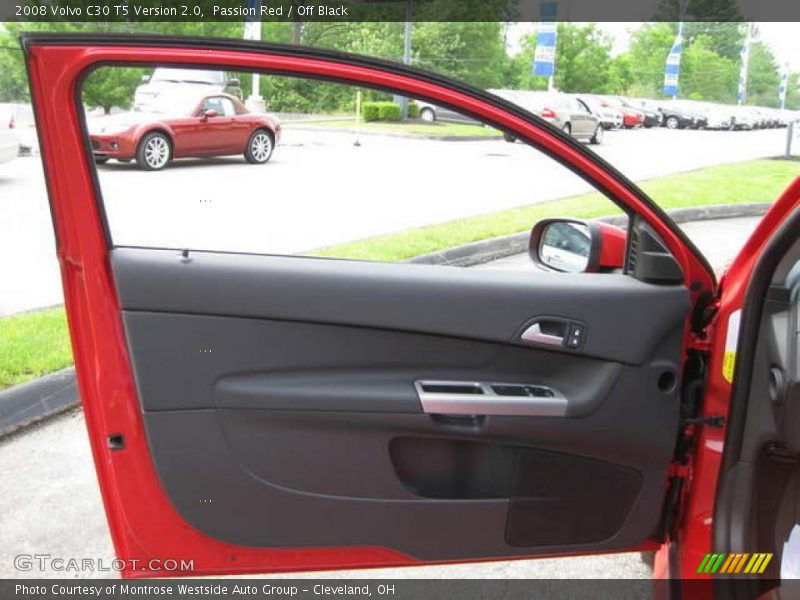 Passion Red / Off Black 2008 Volvo C30 T5 Version 2.0