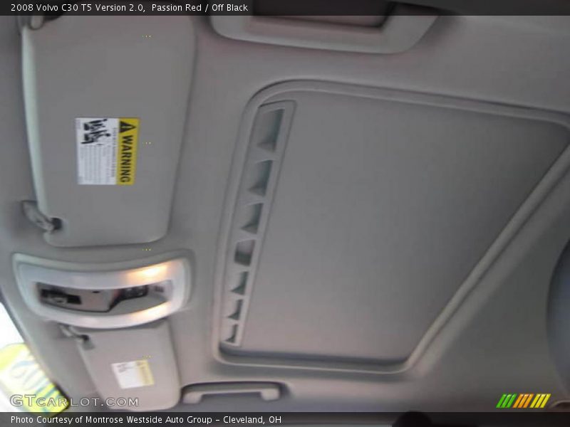 Passion Red / Off Black 2008 Volvo C30 T5 Version 2.0