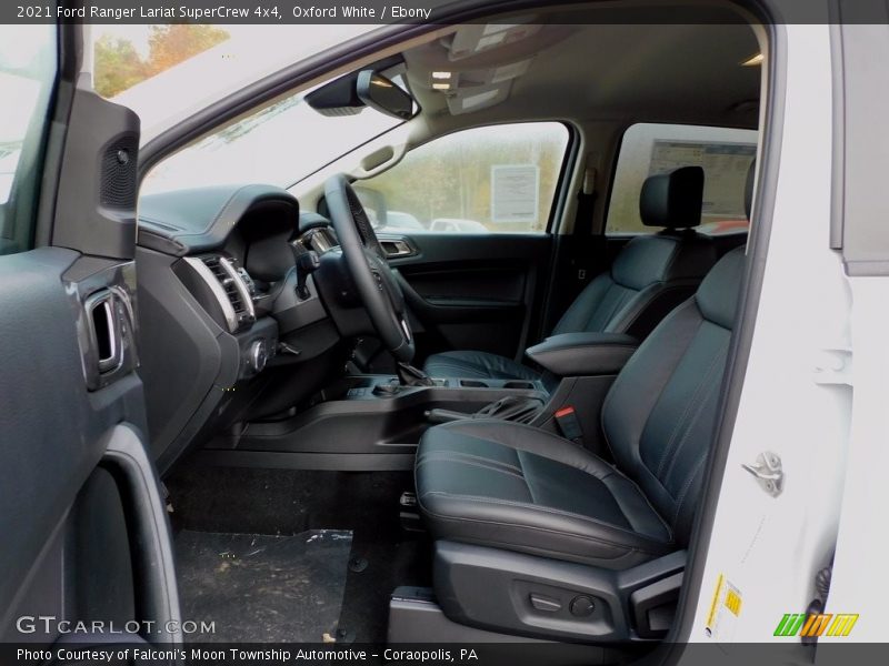 Oxford White / Ebony 2021 Ford Ranger Lariat SuperCrew 4x4