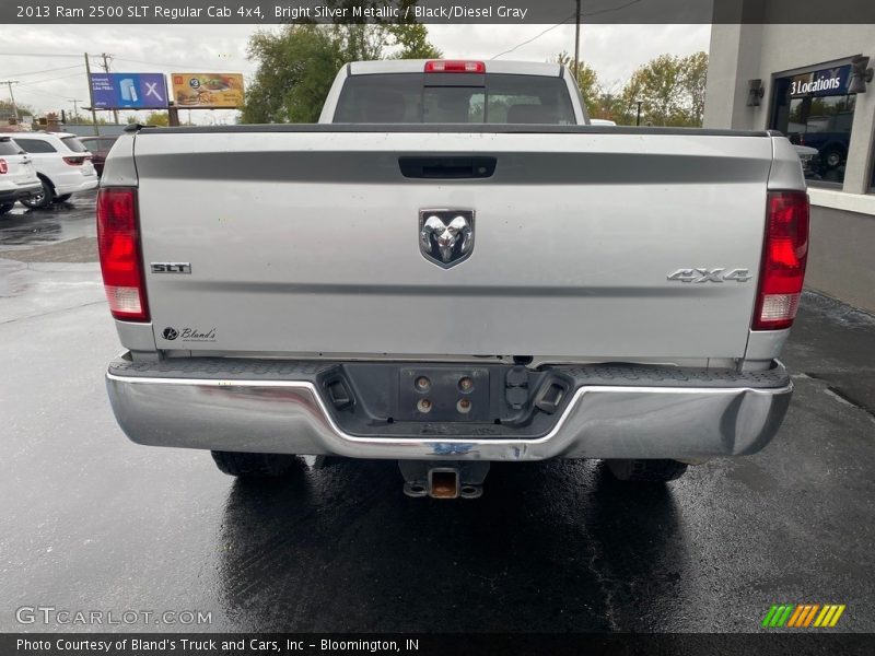 Bright Silver Metallic / Black/Diesel Gray 2013 Ram 2500 SLT Regular Cab 4x4