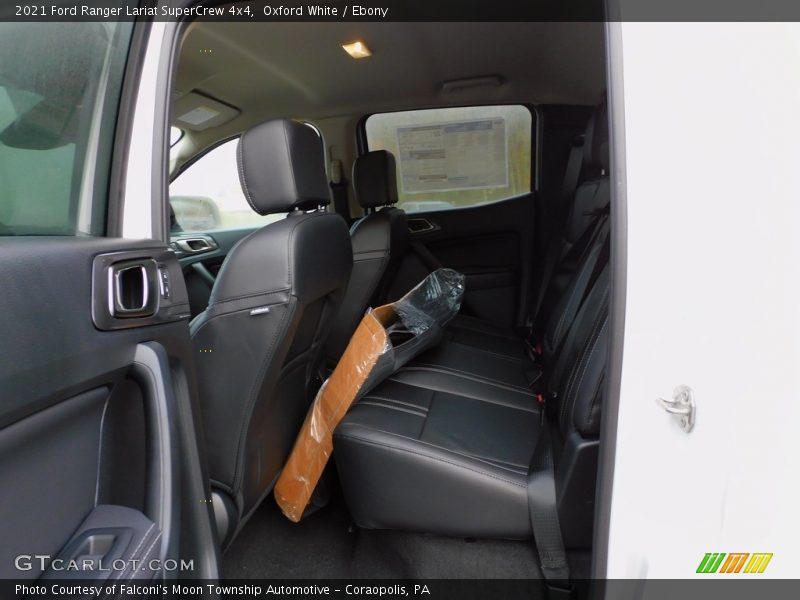 Oxford White / Ebony 2021 Ford Ranger Lariat SuperCrew 4x4