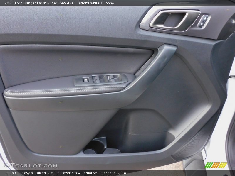 Oxford White / Ebony 2021 Ford Ranger Lariat SuperCrew 4x4