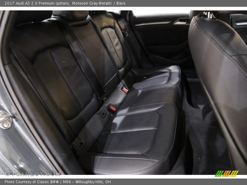 Monsoon Gray Metallic / Black 2017 Audi A3 2.0 Premium quttaro