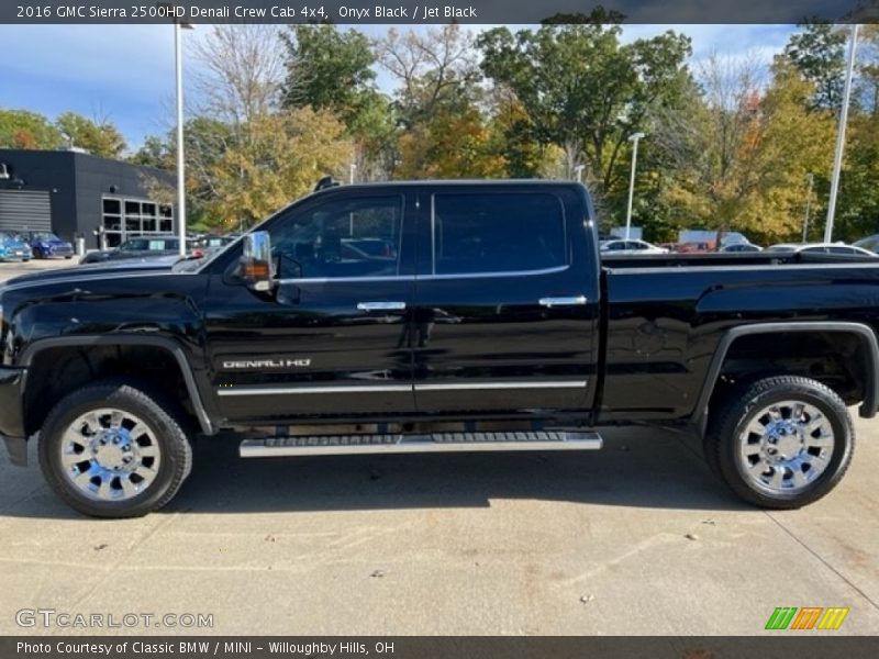 Onyx Black / Jet Black 2016 GMC Sierra 2500HD Denali Crew Cab 4x4