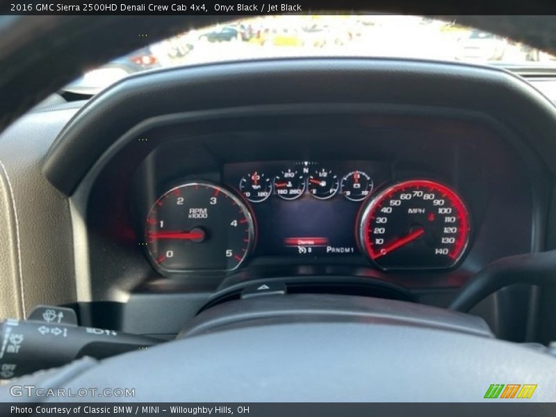  2016 Sierra 2500HD Denali Crew Cab 4x4 Denali Crew Cab 4x4 Gauges