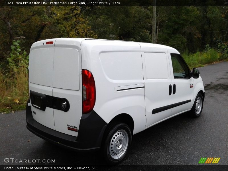 Bright White / Black 2021 Ram ProMaster City Tradesman Cargo Van