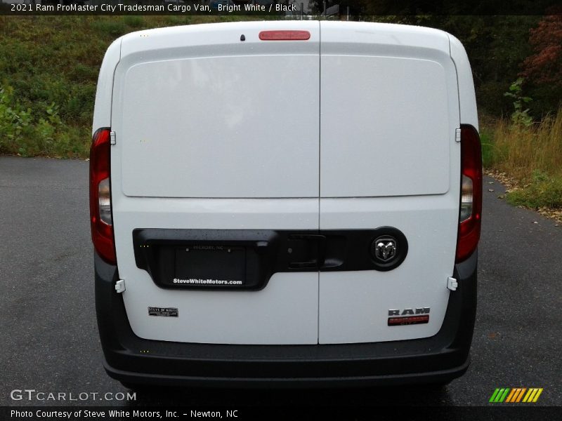 Bright White / Black 2021 Ram ProMaster City Tradesman Cargo Van