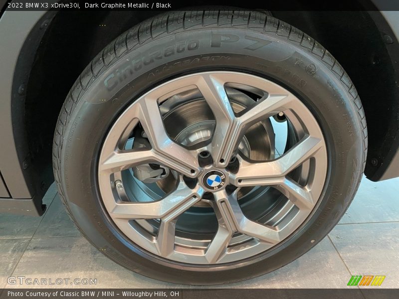 Dark Graphite Metallic / Black 2022 BMW X3 xDrive30i