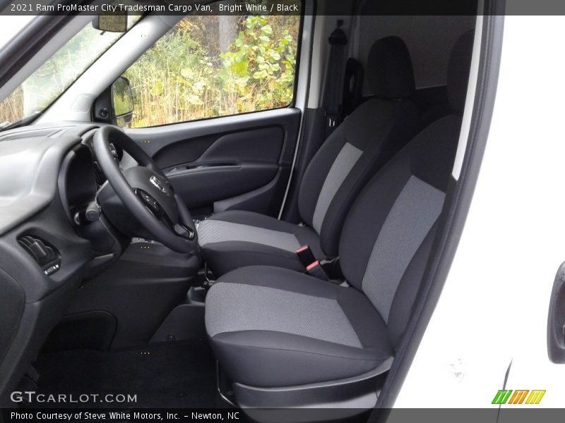  2021 ProMaster City Tradesman Cargo Van Black Interior