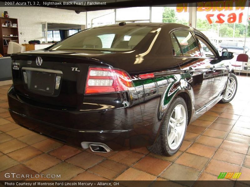 Nighthawk Black Pearl / Parchment 2007 Acura TL 3.2