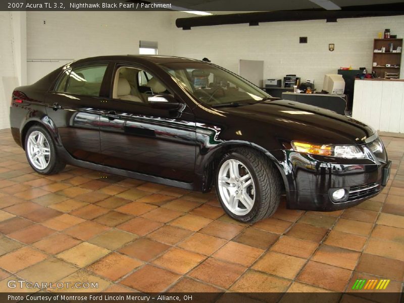 Nighthawk Black Pearl / Parchment 2007 Acura TL 3.2