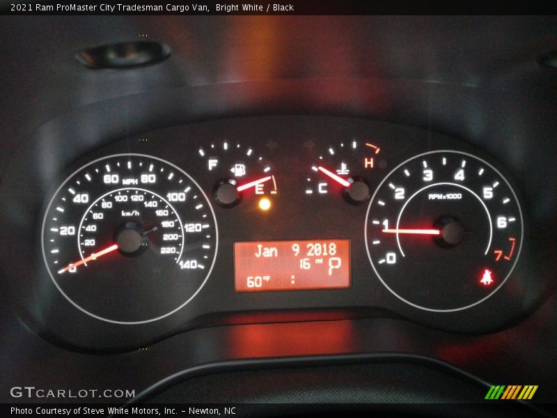 Bright White / Black 2021 Ram ProMaster City Tradesman Cargo Van