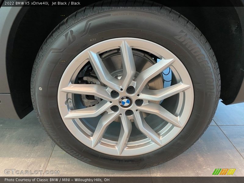 Jet Black / Black 2022 BMW X5 xDrive40i