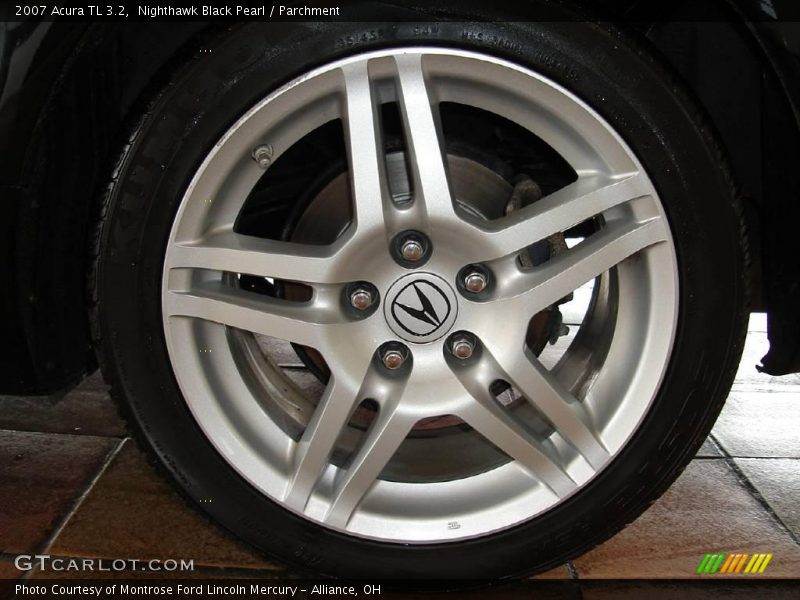 Nighthawk Black Pearl / Parchment 2007 Acura TL 3.2