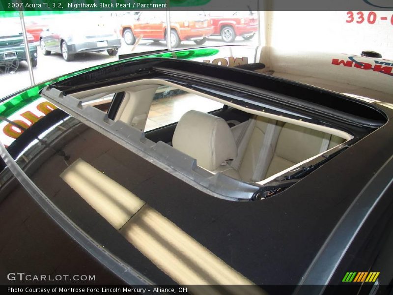 Nighthawk Black Pearl / Parchment 2007 Acura TL 3.2