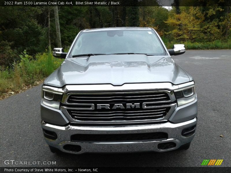 Billet Silver Metallic / Black 2022 Ram 1500 Laramie Crew Cab 4x4