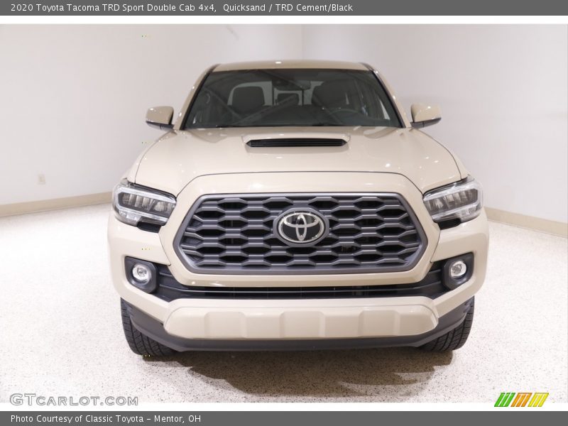 Quicksand / TRD Cement/Black 2020 Toyota Tacoma TRD Sport Double Cab 4x4