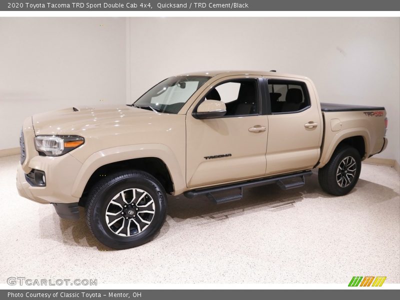 Quicksand / TRD Cement/Black 2020 Toyota Tacoma TRD Sport Double Cab 4x4