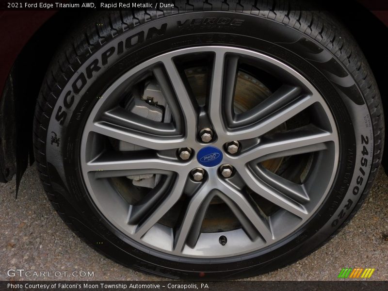  2021 Edge Titanium AWD Wheel