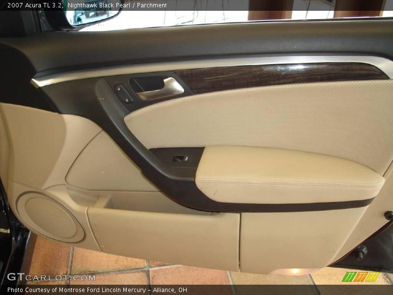 Nighthawk Black Pearl / Parchment 2007 Acura TL 3.2