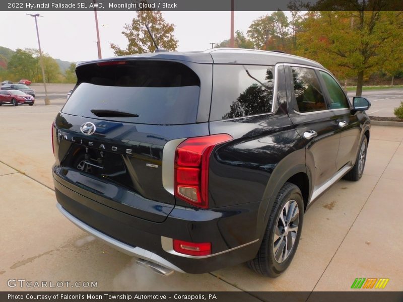 Moonlight Cloud / Black 2022 Hyundai Palisade SEL AWD
